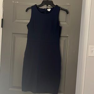 Navy J. Crew Work Dress (sz 4)